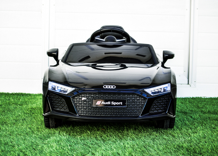 Masinuta electrica pentru copii Audi R8 Spyder 70W 12V, Bluetooth, culoare negru [5]