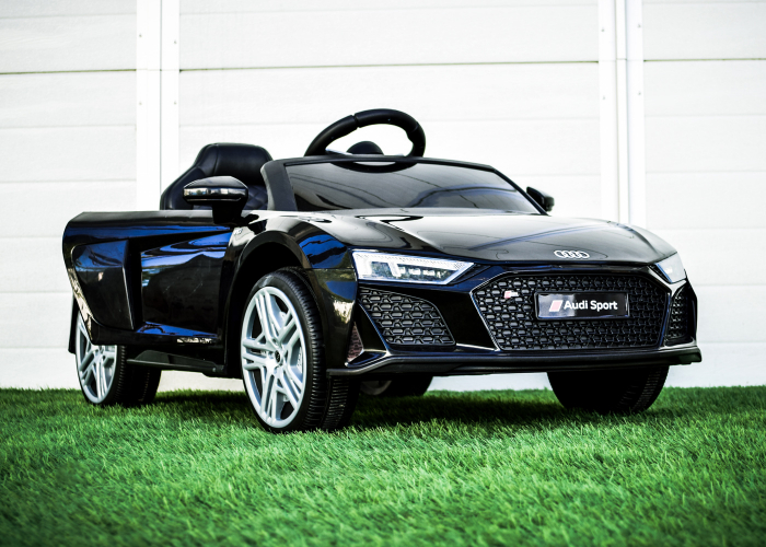 Masinuta electrica pentru copii Audi R8 Spyder 70W 12V, Bluetooth, culoare negru [2]