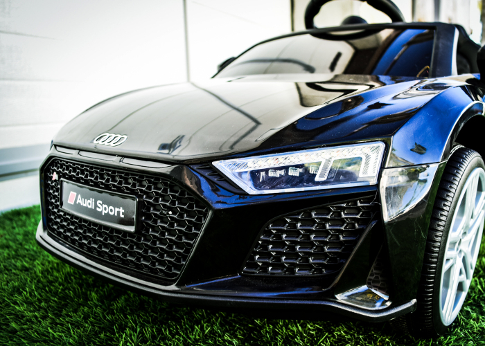 Masinuta electrica pentru copii Audi R8 Spyder 70W 12V, Bluetooth, culoare negru [17]