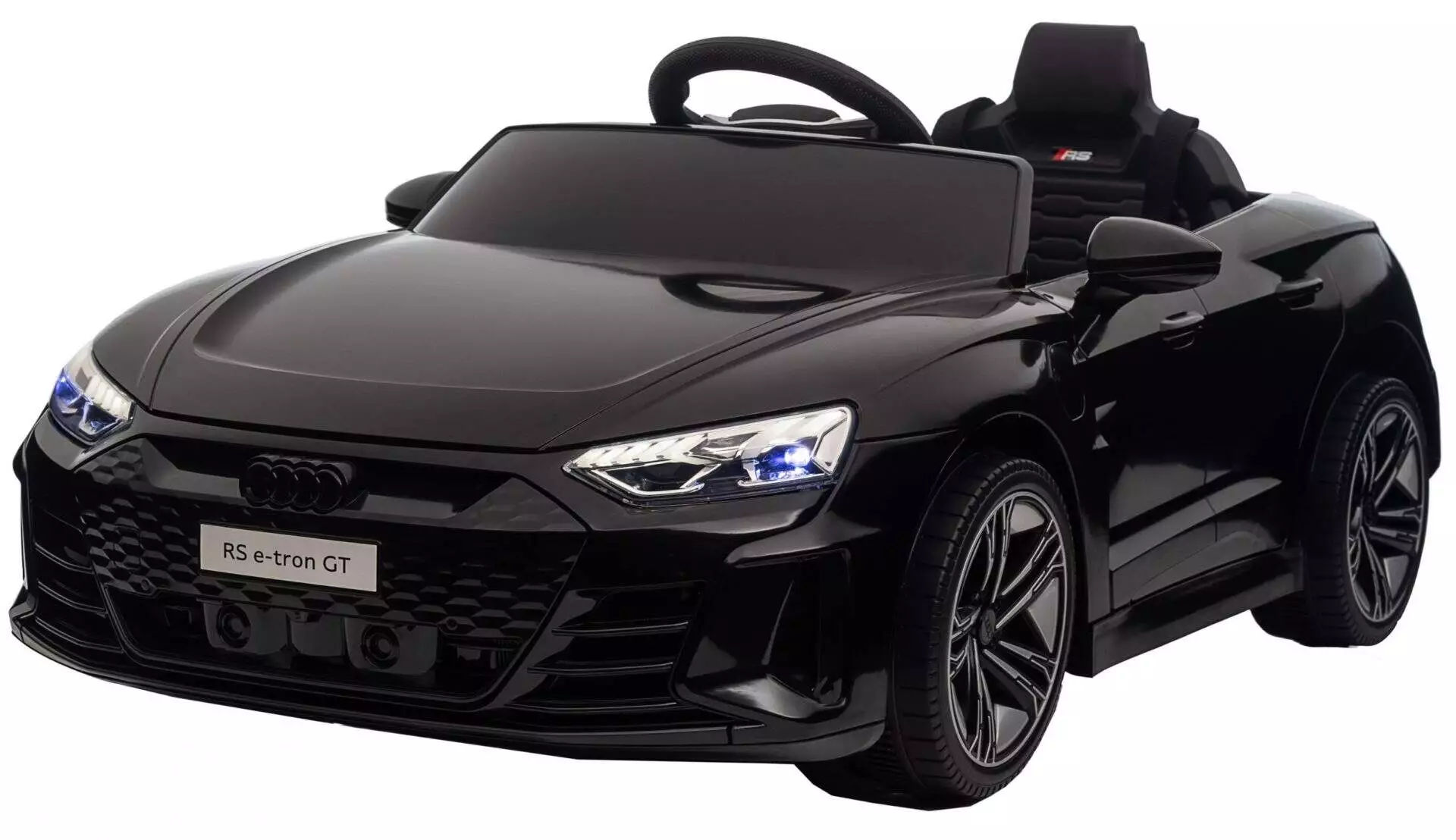 Masinuta electrica pentru copii Audi E-tron GT 60W 12V, culoare negru [13]