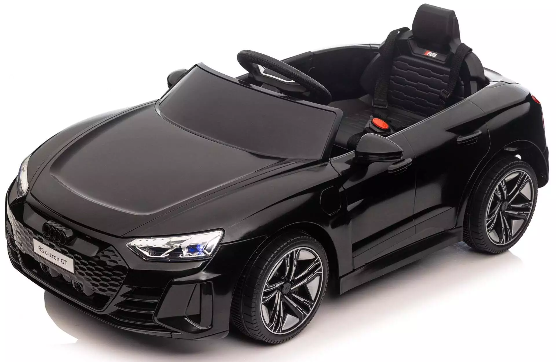 Masinuta electrica pentru copii Audi E-tron GT 60W 12V, culoare negru [14]