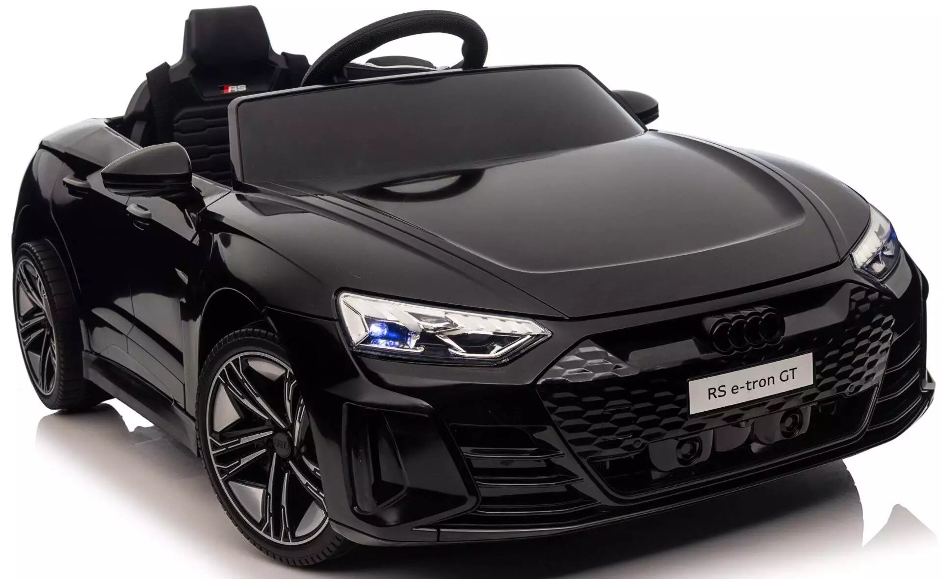Masinuta electrica pentru copii Audi E-tron GT 60W 12V, culoare negru [20]