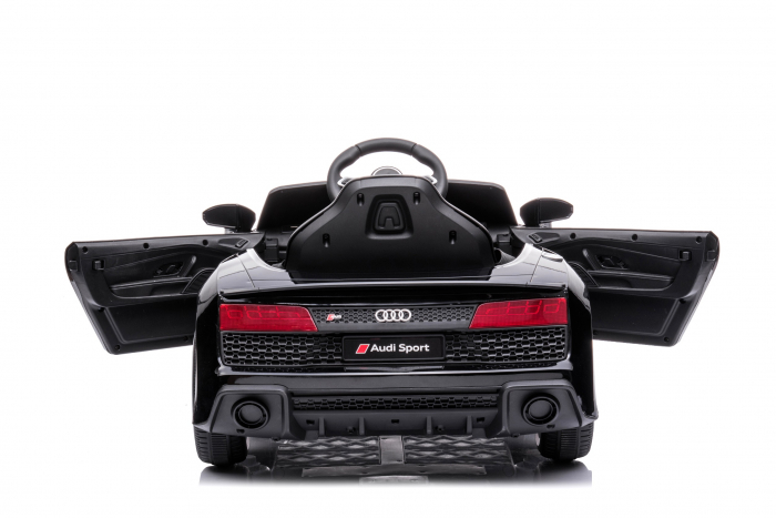 Masinuta electrica pentru copii Audi R8 Spyder 70W 12V, Bluetooth, culoare negru [24]