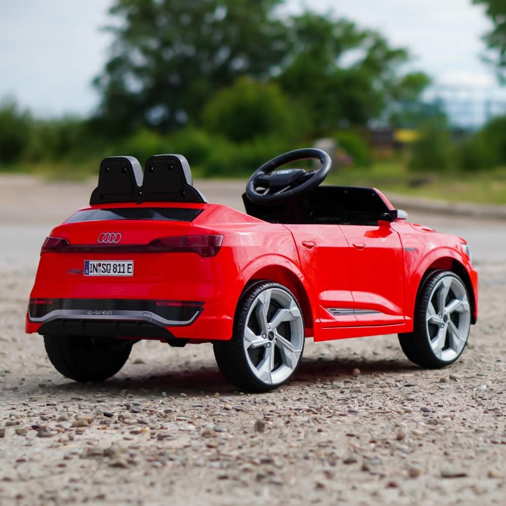 Masinuta electrica pentru copii, Audi SQ8, 70W 12V, rosie [6]