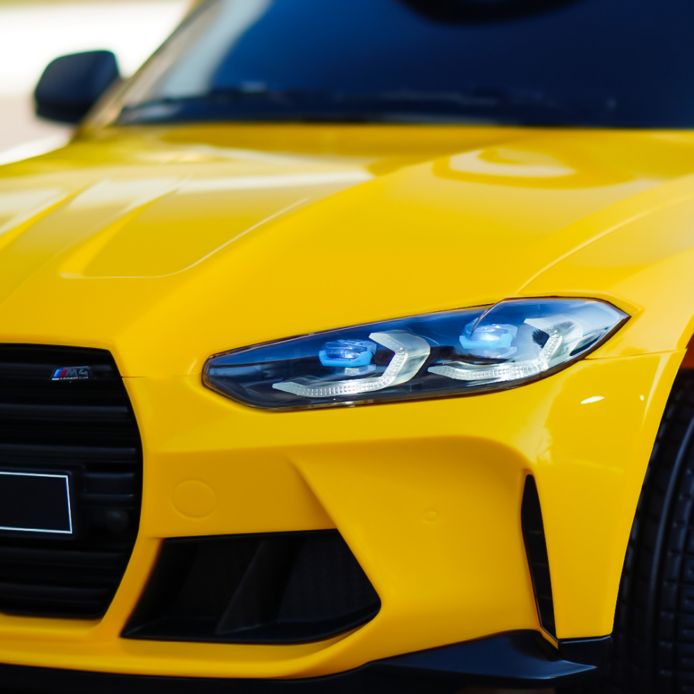Masinuta electrica BMW M4 copii 2-5 ani, galbena [17]