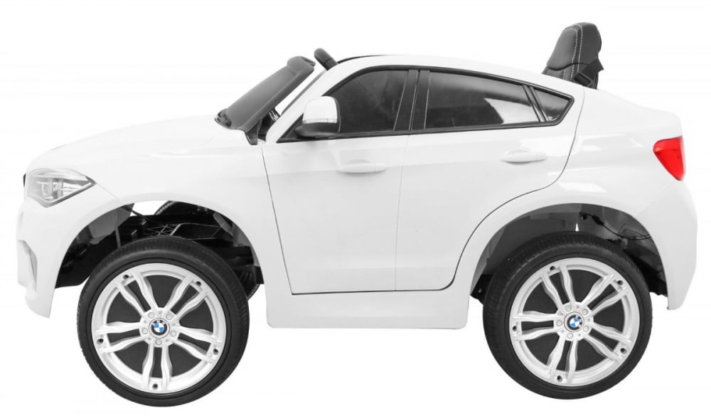 BMW X6M alb, o masinuta electrica destinata copiilor intre 2 si 6 ani [16]