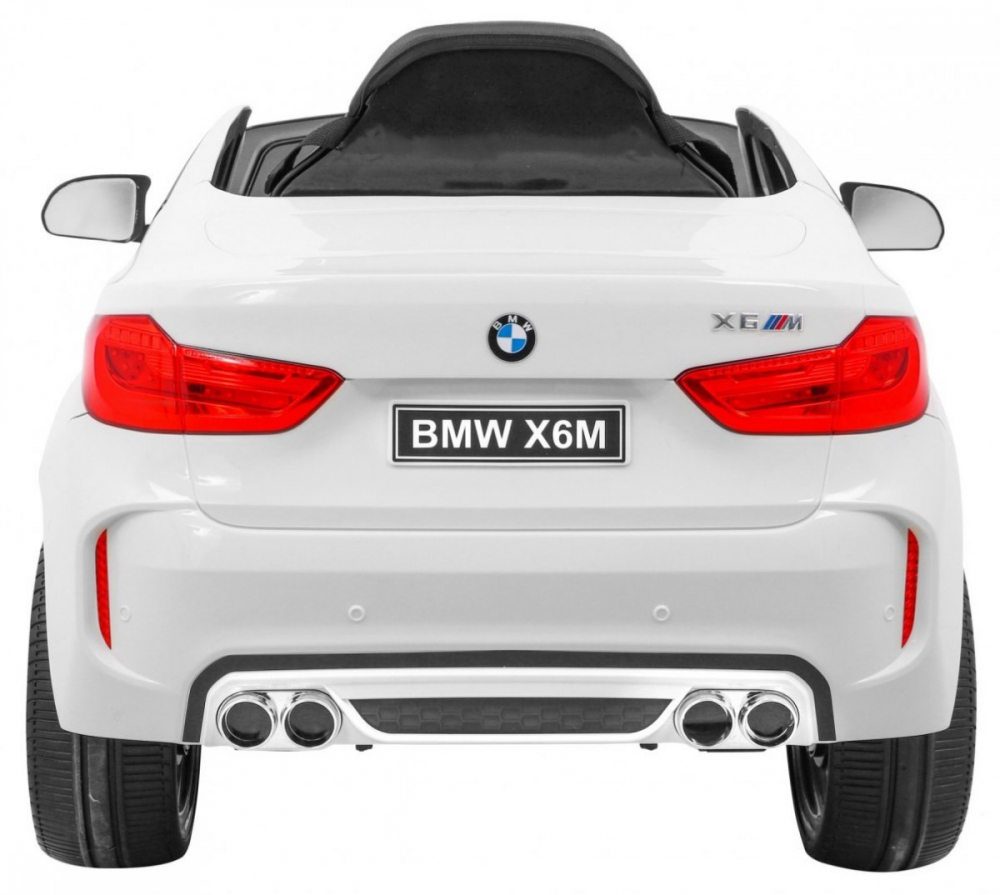 BMW X6M alb, o masinuta electrica destinata copiilor intre 2 si 6 ani [15]