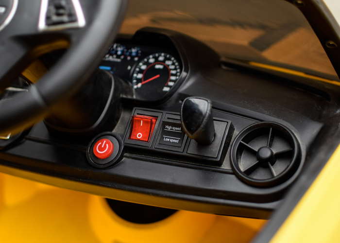 Masinuta electrica pentru copii Chevrolet Camaro 2SS 90W 12V PREMIUM #Galben [15]