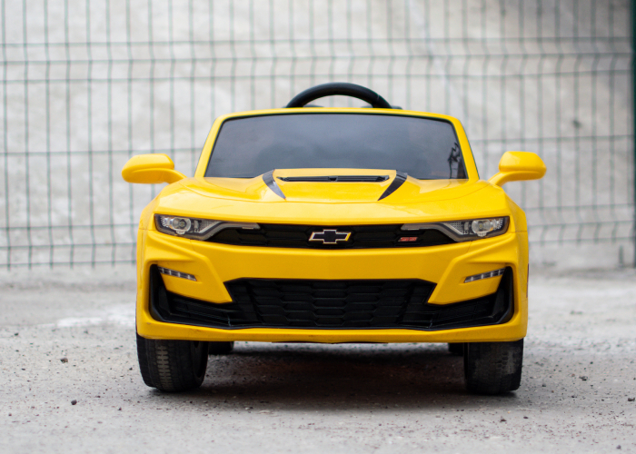 Masinuta electrica pentru copii Chevrolet Camaro 2SS 90W 12V PREMIUM #Galben [3]