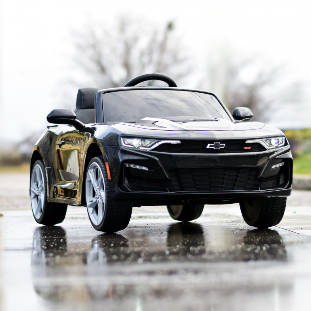 Masinuta electrica pentru copii Chevrolet Camaro 2SS 90W 12V PREMIUM #Negru [2]