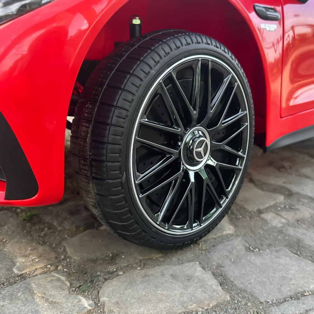 Masinuta electrica pentru copii cu licenta Mercedes SL63, 160W, 12V 10Ah, echipare premium, rosie [18]