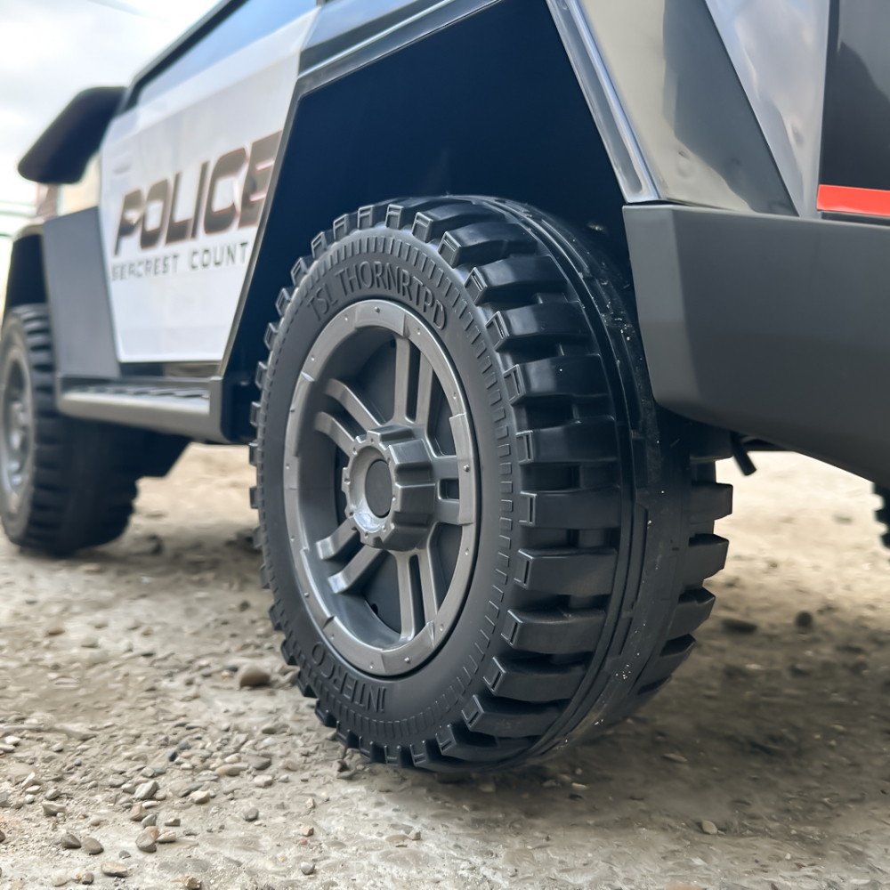 Masinuta electrica de politie pentru copii Kinderauto BJ2102 [15]