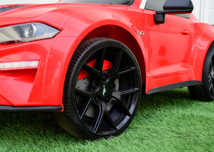 Masinuta electrica Ford Mustang functie drift, rosu [9]