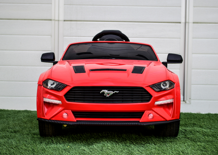 Masinuta electrica Ford Mustang functie drift, rosu [2]