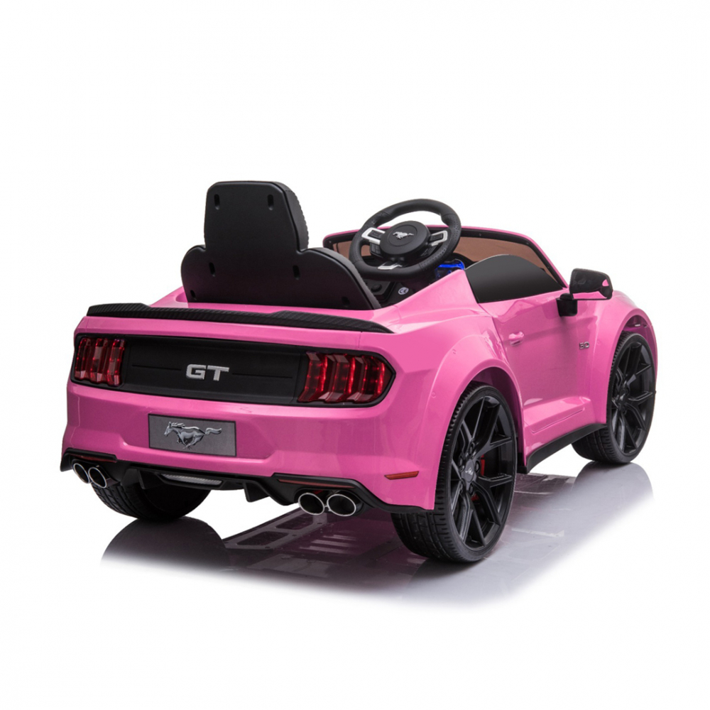 Masinuta electrica Ford Mustang functie drift, roz [5]