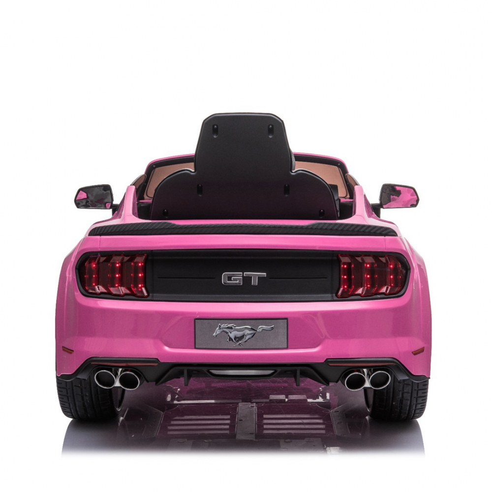 Masinuta electrica Ford Mustang functie drift, roz [4]