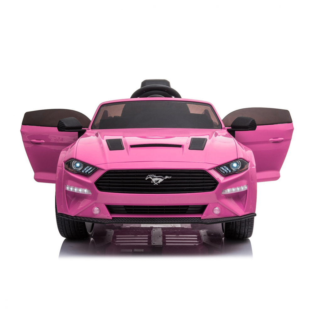 Masinuta electrica Ford Mustang functie drift, roz [7]