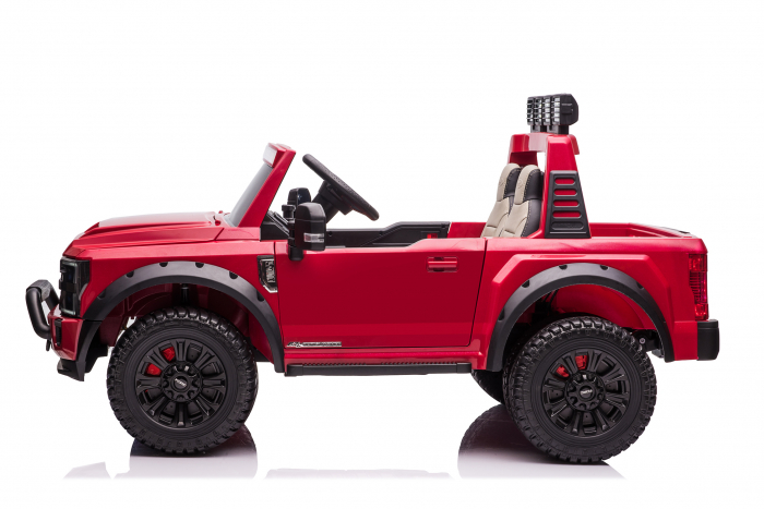 Masinuta electrica copii Ford Super Duty F450, rosie [8]