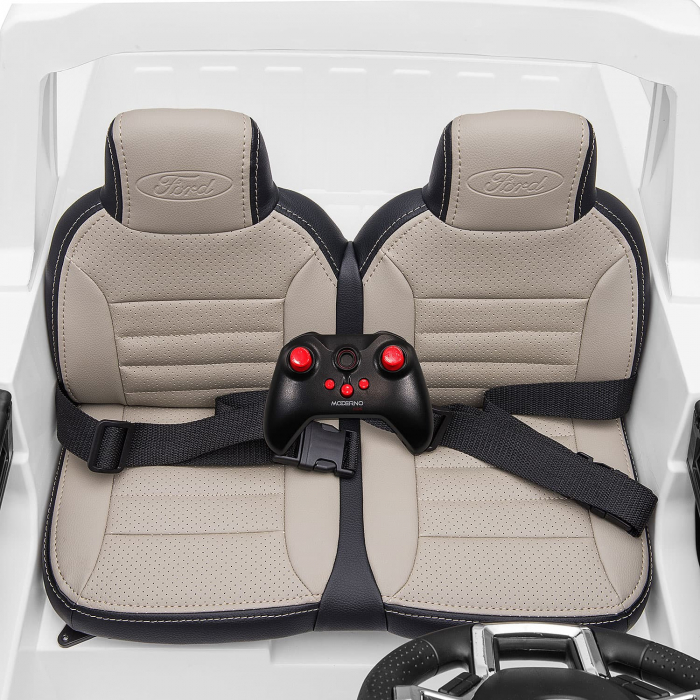 Masinuta electrica copii Ford Super Duty F450, roz [15]