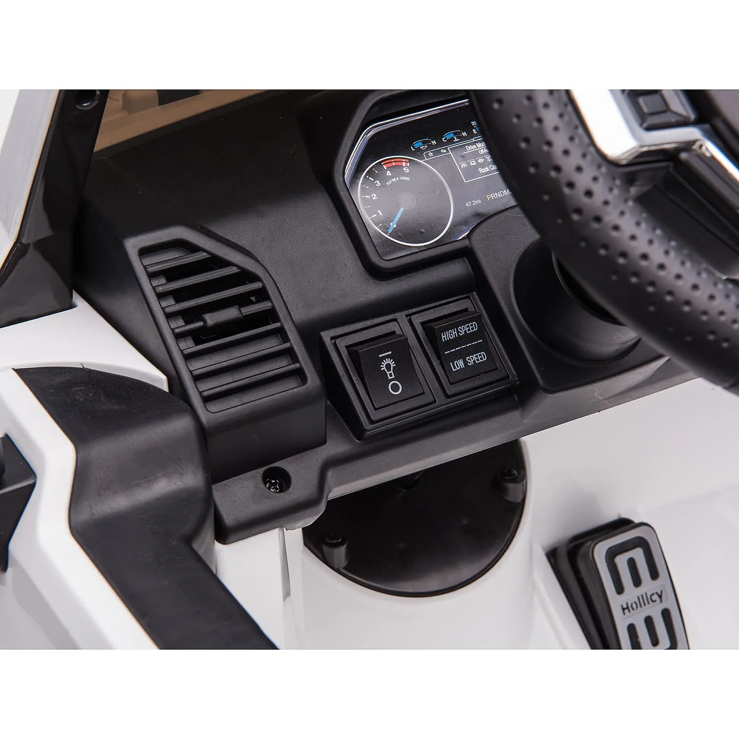 Masinuta electrica copii Ford Super Duty F450, roz [16]