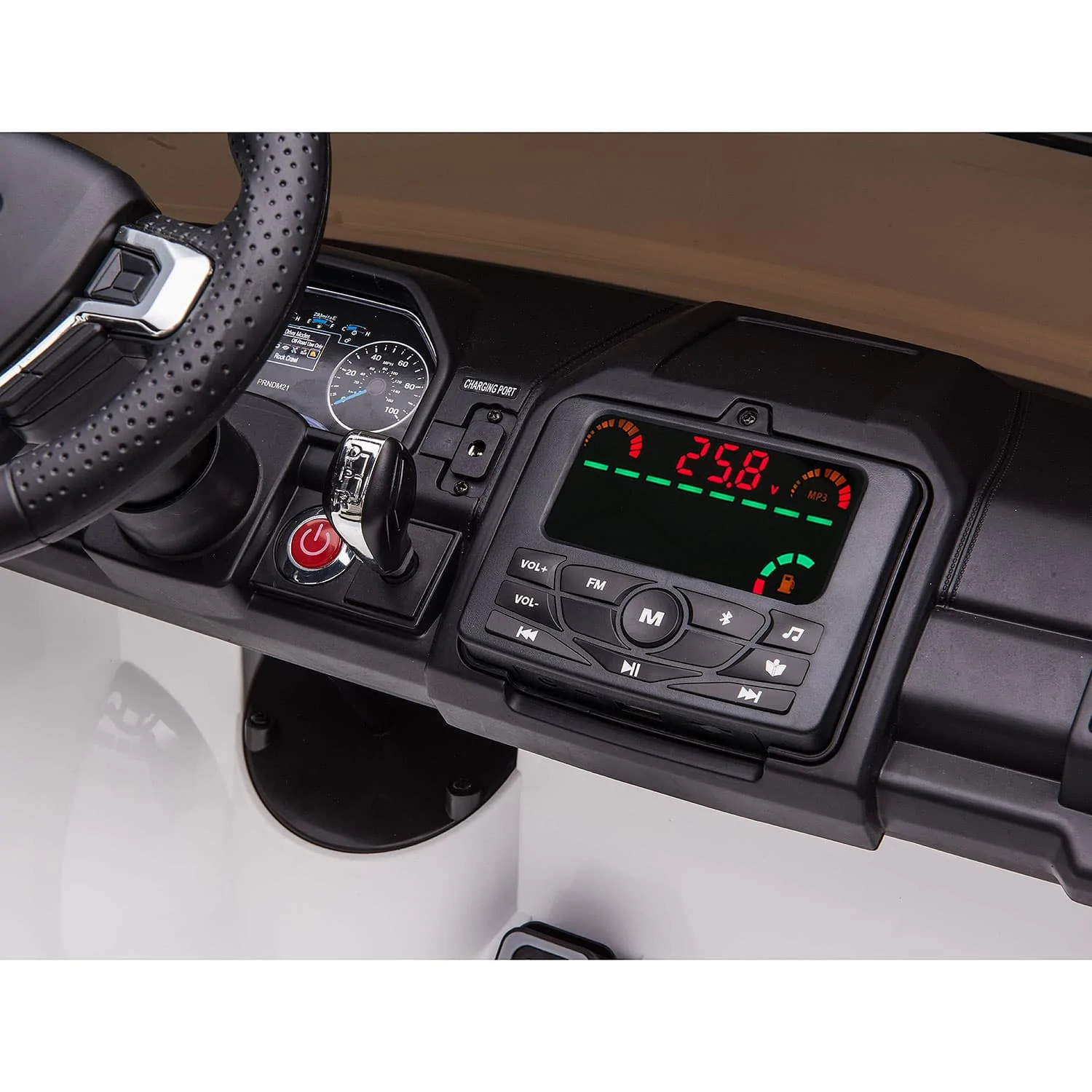 Masinuta electrica copii Ford Super Duty F450, roz [17]