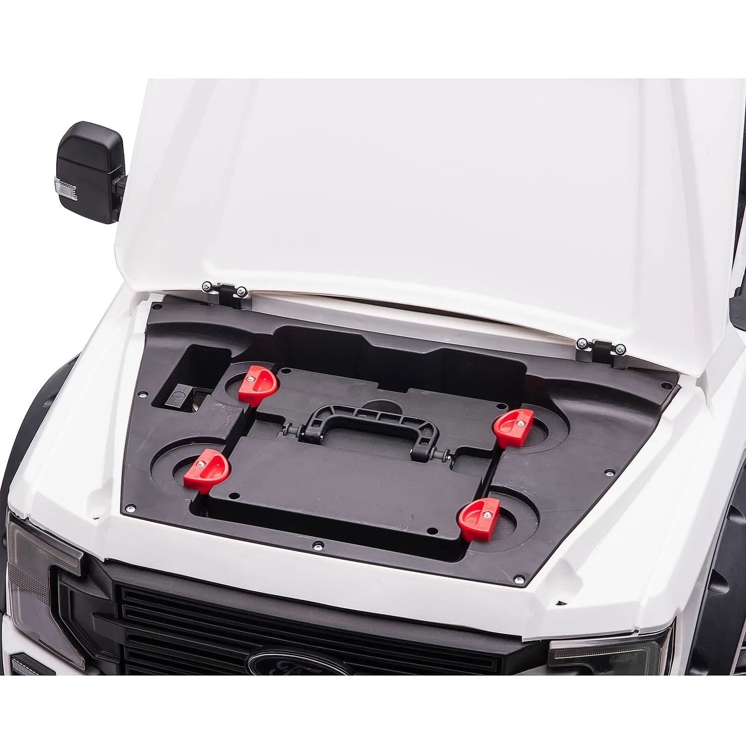 Masinuta electrica copii Ford Super Duty F450, negru [22]