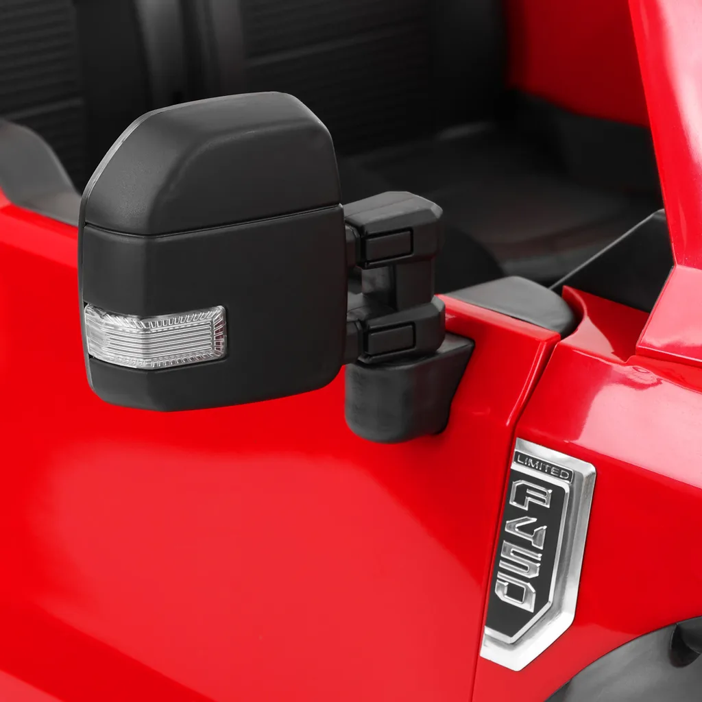 Masinuta electrica copii Ford Super Duty F450, rosie [4]