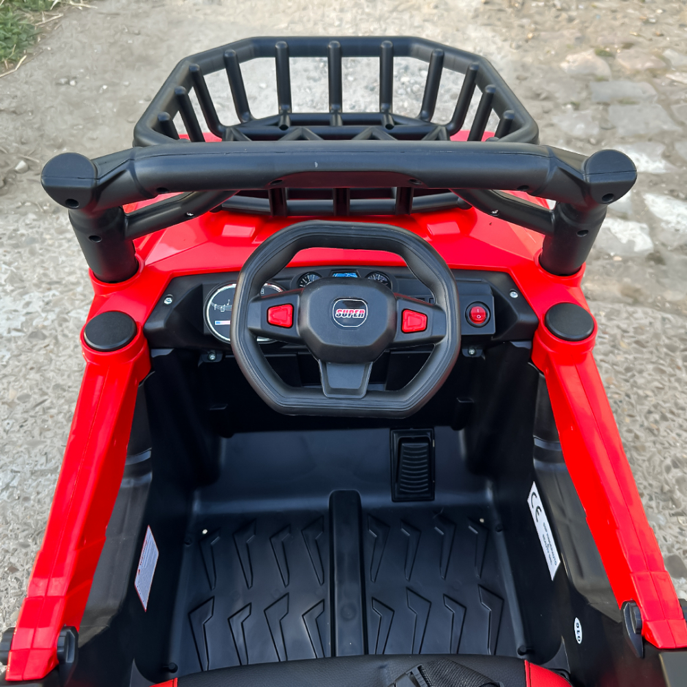 Masinuta electrica copii 4x4, rosu, Kinderauto CAPE-X [10]