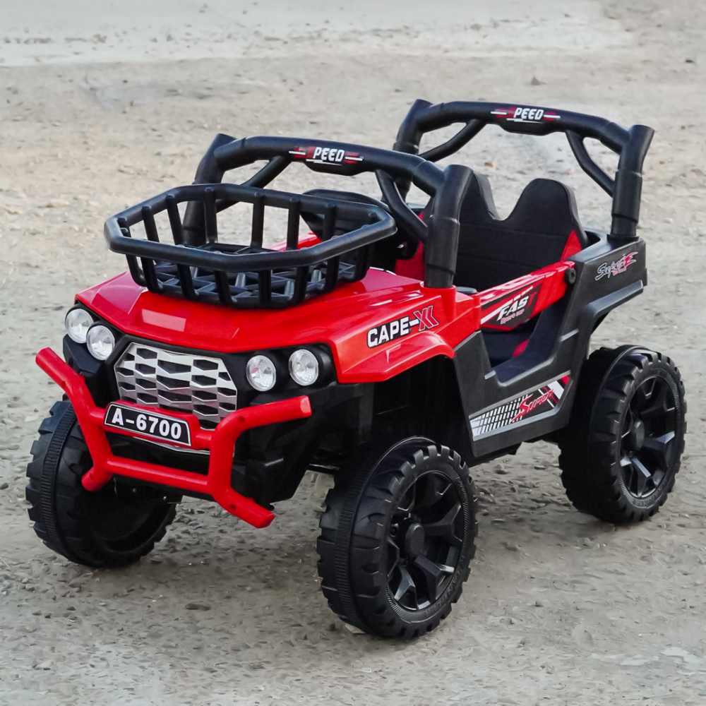 Masinuta electrica copii 4x4, rosu, Kinderauto CAPE-X [4]