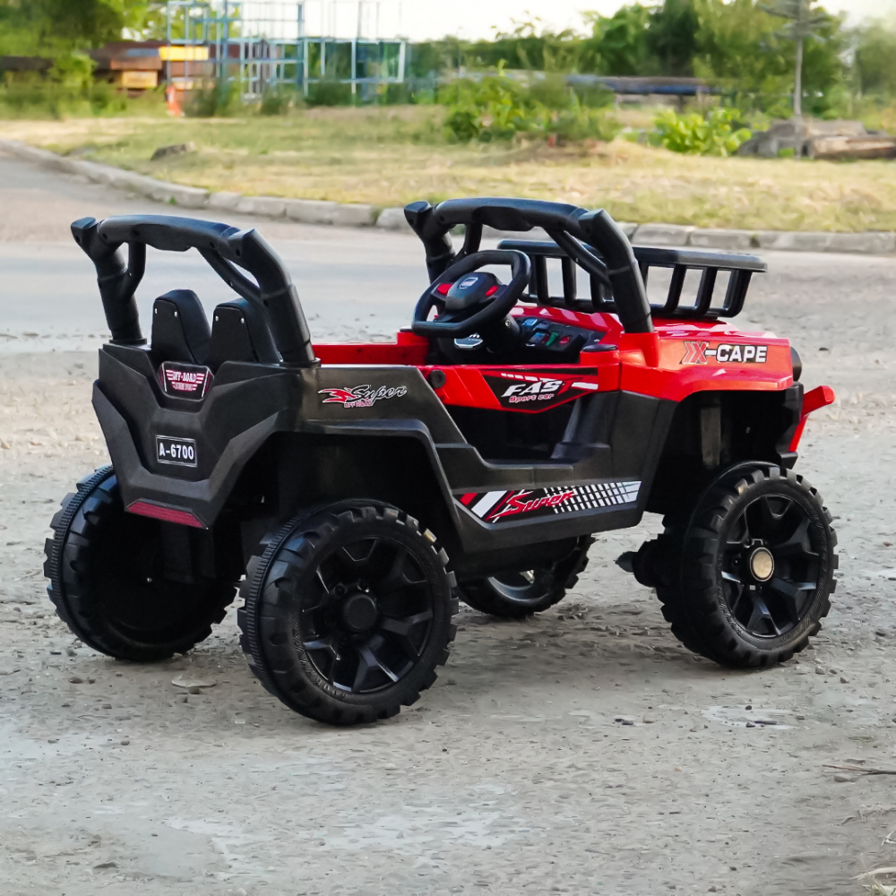 Masinuta electrica copii 4x4, rosu, Kinderauto CAPE-X [7]
