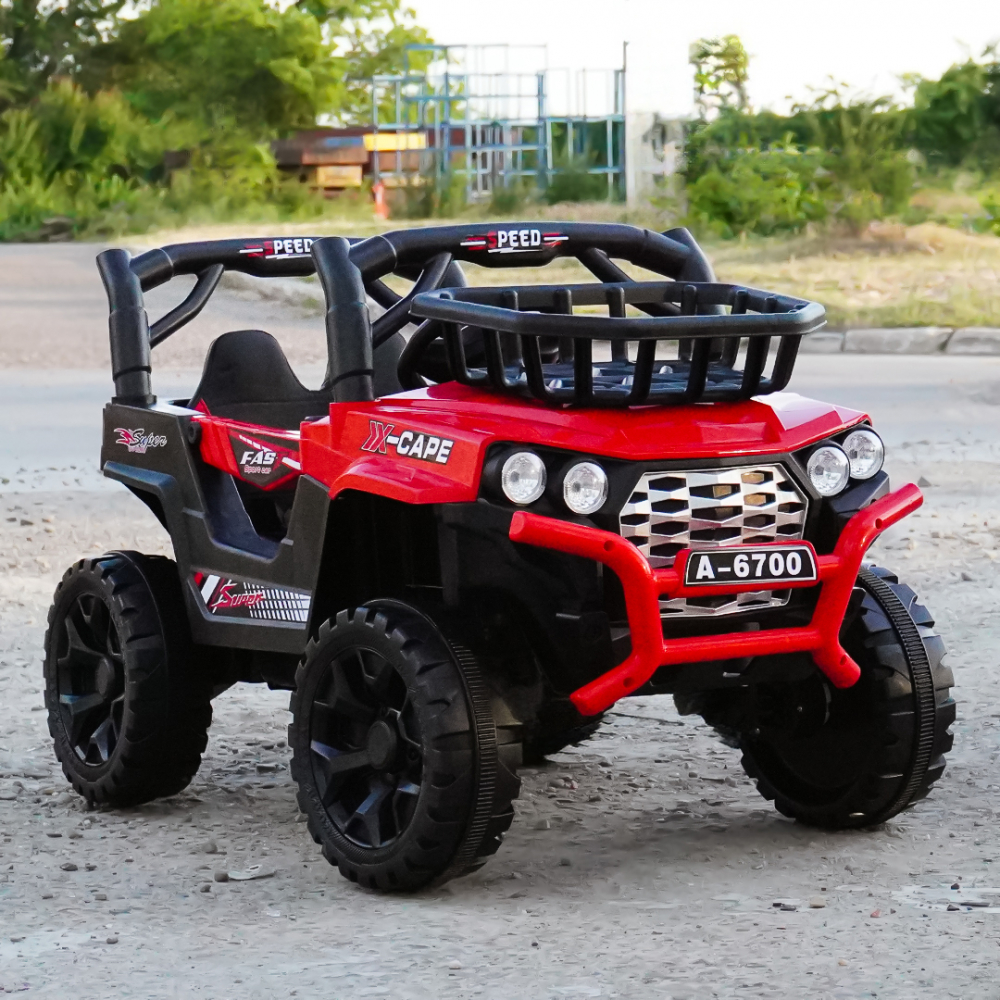 Masinuta electrica copii 4x4, rosu, Kinderauto CAPE-X [5]