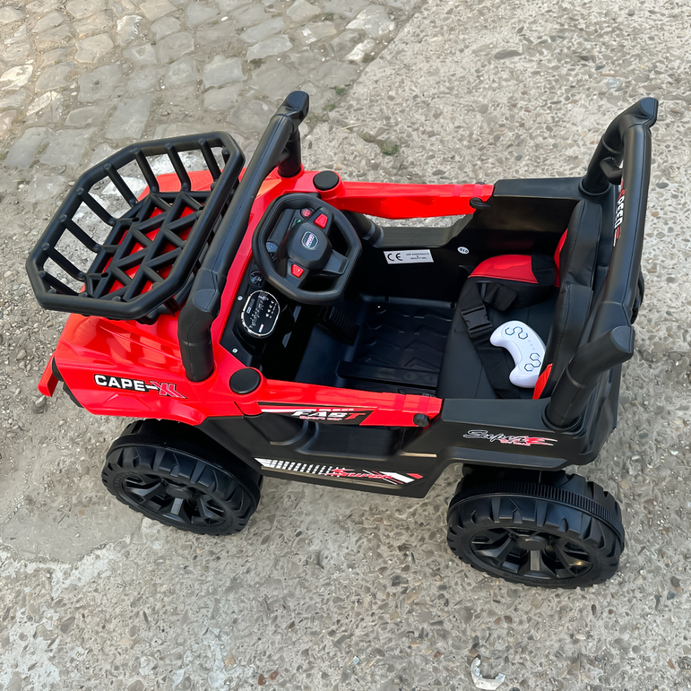 Masinuta electrica copii 4x4, rosu, Kinderauto CAPE-X [9]