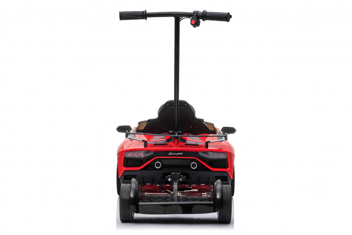 Masinuta electrica Lamborghini SVJ cu hoverboard, rosu [12]