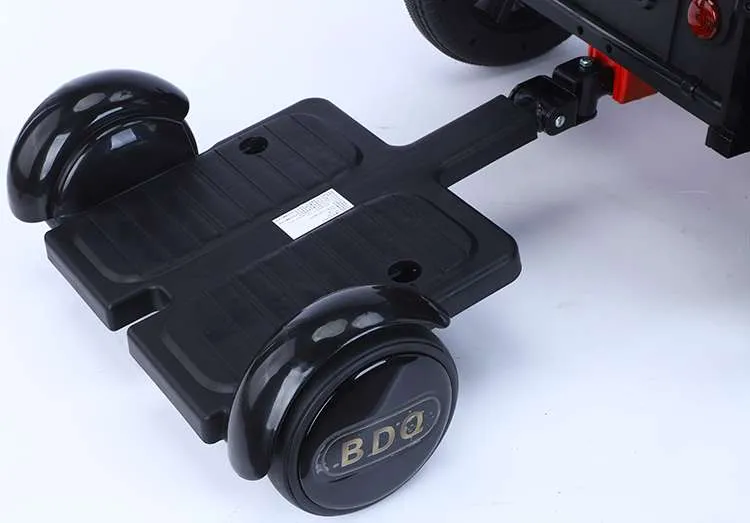 Masinuta electrica + hoverboard pentru adulti, Kinderauto BRUM 1945 90W 12V, negru [7]