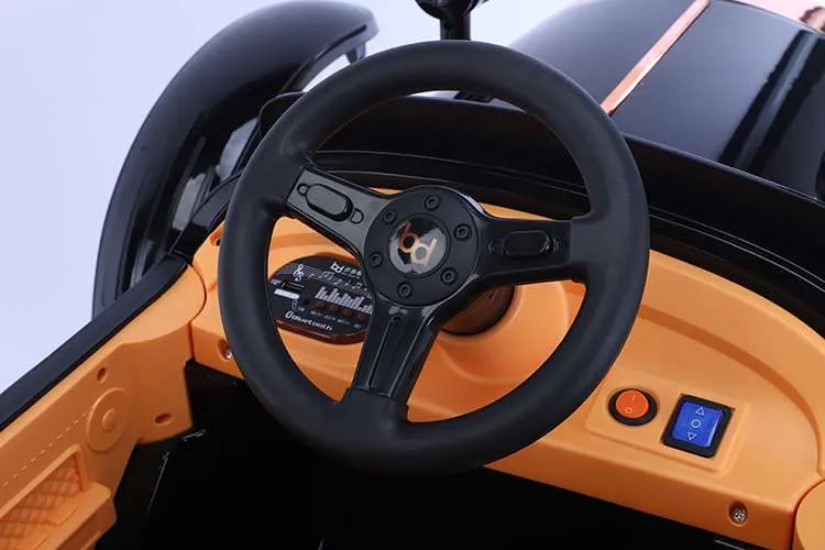 Masinuta electrica + hoverboard pentru adulti, Kinderauto BRUM 1945 90W 12V, negru [5]