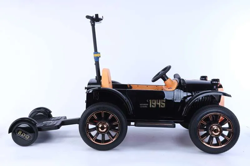 Masinuta electrica + hoverboard pentru adulti, Kinderauto BRUM 1945 90W 12V, negru [9]