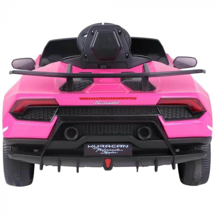 Masinuta electrica copii 2-5 ani Lamborghini Huracan 4x4, roz [9]