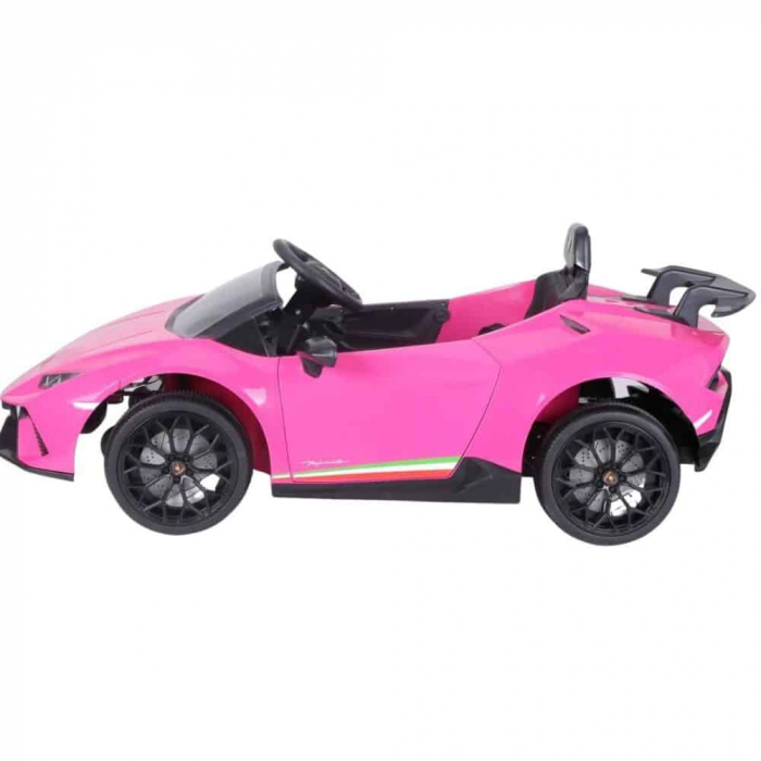Masinuta electrica copii 2-5 ani Lamborghini Huracan 4x4, roz [13]