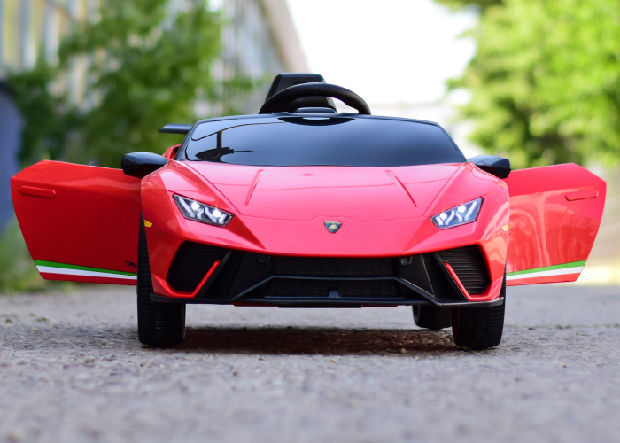 Masinuta electrica copii Lamborghini Huracan, rosu [4]