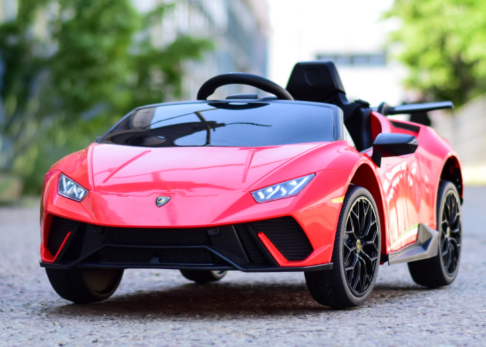 Masinuta electrica copii Lamborghini Huracan, rosu [3]