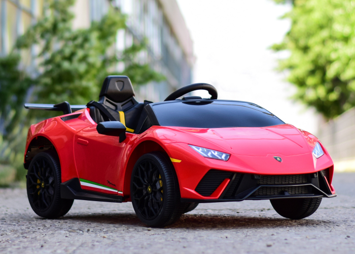 Masinuta electrica copii Lamborghini Huracan, rosu [5]