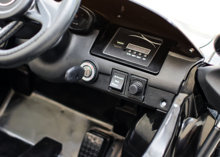 Masinuta electrica pentru copii McLaren GT 70W 12V, butterfly doors, culoare Neagra [12]