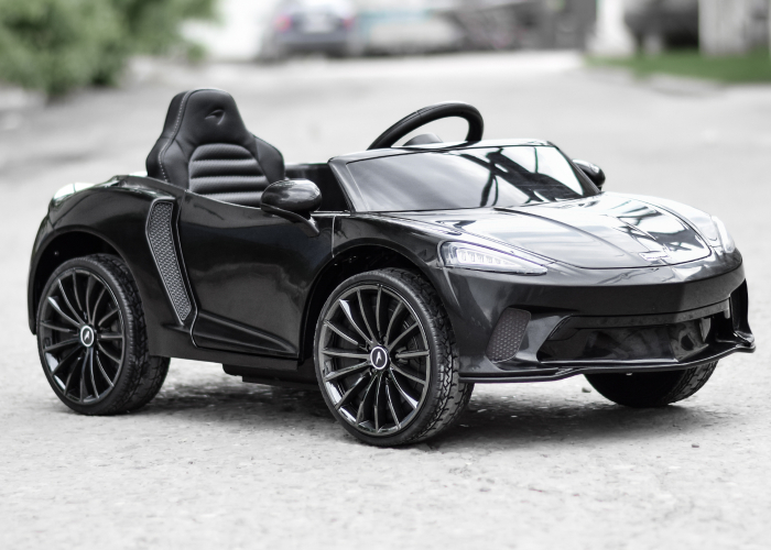 Masinuta electrica pentru copii McLaren GT 70W 12V, butterfly doors, culoare Neagra [4]