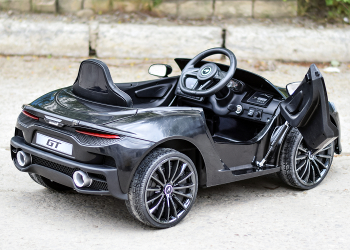 Masinuta electrica pentru copii McLaren GT 70W 12V, butterfly doors, culoare Neagra [6]