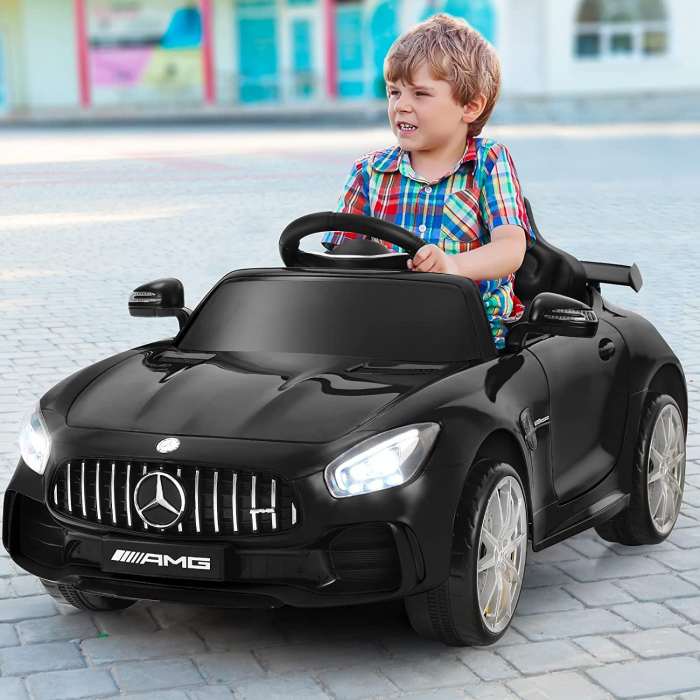Masinuta electrica pentru copii Mercedes-Benz AMG GT-R 50W 12V culoare Negru [21]