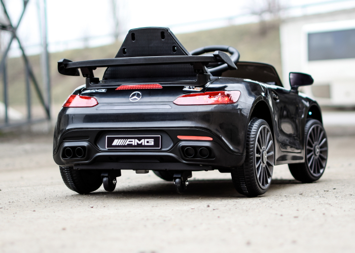 Masinuta electrica pentru copii Mercedes-Benz AMG GT-R 50W 12V culoare Negru [7]