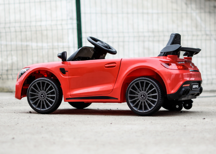 Masinuta electrica pentru copii Mercedes-Benz AMG GT-R 50W 12V culoare Rosie [6]