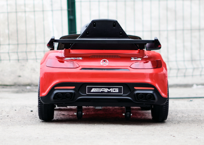 Masinuta electrica pentru copii Mercedes-Benz AMG GT-R 50W 12V culoare Rosie [8]