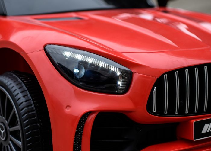 Masinuta electrica pentru copii Mercedes-Benz AMG GT-R 50W 12V culoare Rosie [13]