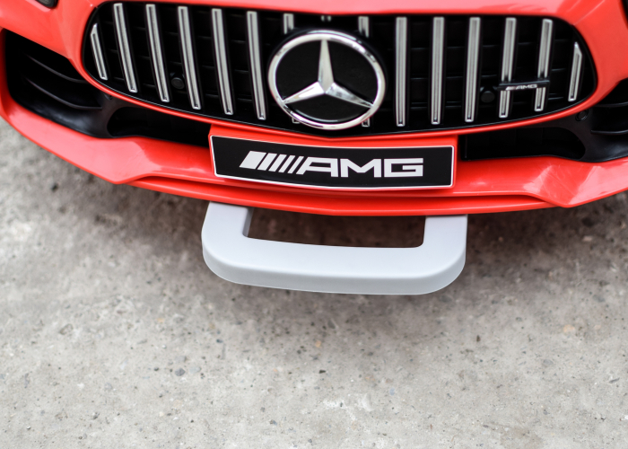 Masinuta electrica pentru copii Mercedes-Benz AMG GT-R 50W 12V culoare Rosie [14]